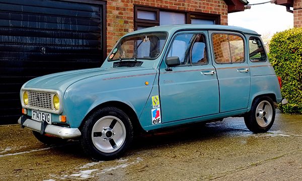 Renault 4 Washed and Clean